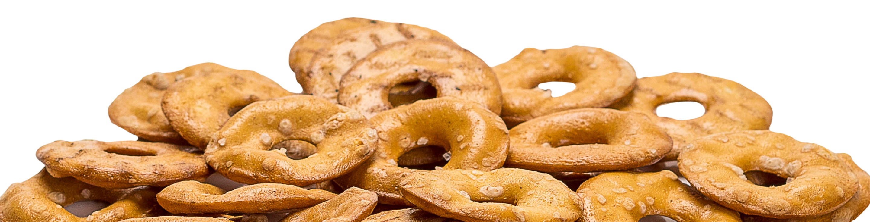 Round pretzels
